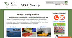 Desktop Screenshot of oilspill-cleanup.com